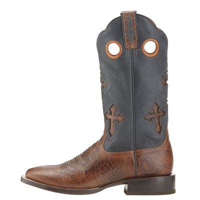 Ariat Ranchero - Western Laarzen Bruin / Grijs Heren - 32004-298